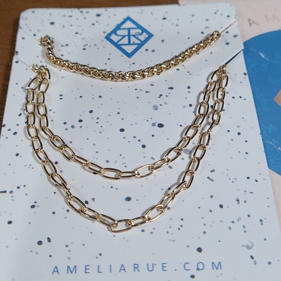 New Amelia Rue Multi-Strand Necklace Set - Picture 2 of 3